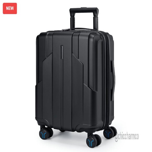20-Inch Polycarbonate Carry-On Luggage with TSA Lock & Spinner Wheels